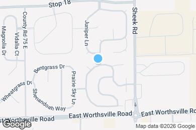 Map image of the property - 1016 Central Park Blvd W