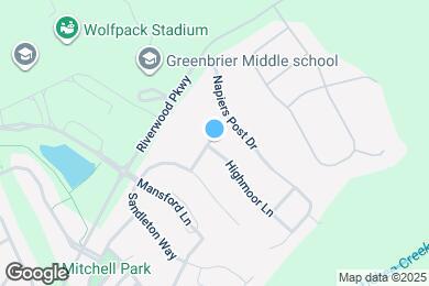 Map image of the property - 1101 Highmoor Ln