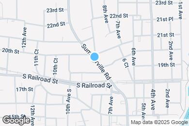 Map image of the property - 1909 Summerville Rd