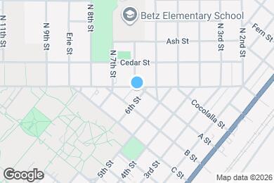 Map image of the property - 824 6th St