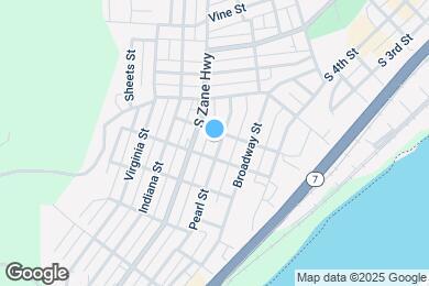 Map image of the property - 809 pearl st