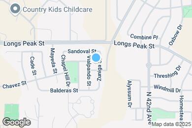 Map image of the property - 323 Zuniga St