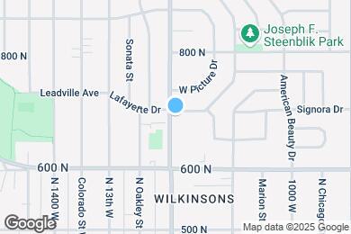 Map image of the property - 676 N 1200 W