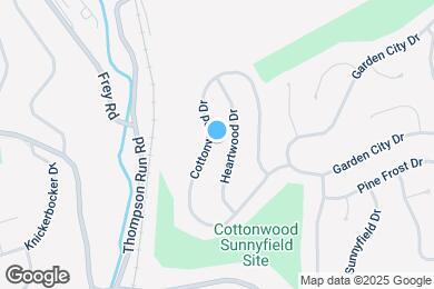 Map image of the property - 774 Cottonwood Dr