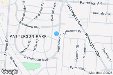 Map image of the property - 941 Broadmoor Dr