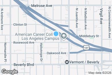 Map image of the property - Berendo Apartments