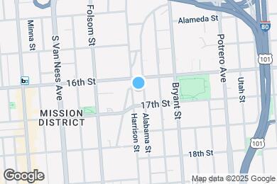 Map image of the property - 350 Alabama St