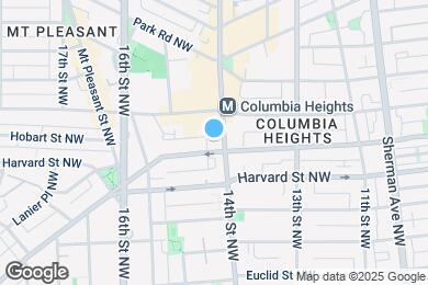 Map image of the property - 1401 Columbia Rd NW
