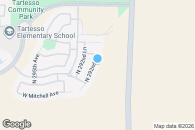 Map image of the property - 3723 N 292nd Dr