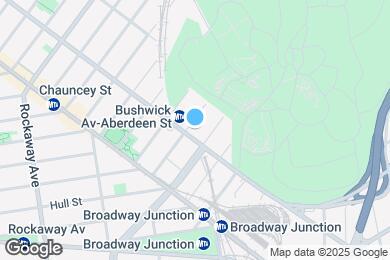 Map image of the property - 1561 Bushwick Ave