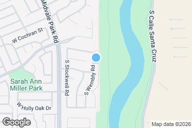Map image of the property - 5409 S Wembly Rd
