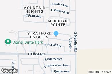 Map image of the property - 11442 E Pronghorn Ave