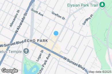 Map image of the property - 1421 Echo Park Ave