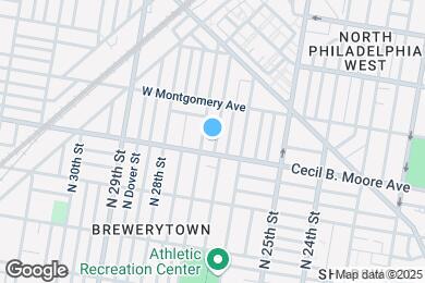 Map image of the property - 1714 N Taney St