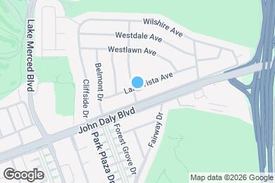Map image of the property - 95 Lake Vista Ave