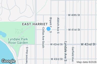 Map image of the property - 4104 Bryant Ave S