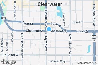 Map image of the property - The Indigo Apartments