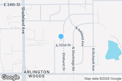 Map image of the property - 3206 Elmhurst Dr