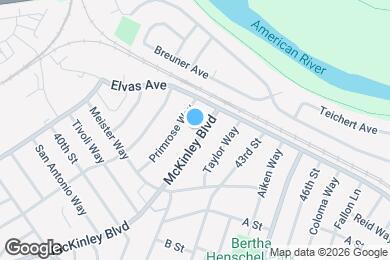 Map image of the property - 4133 McKinley Blvd