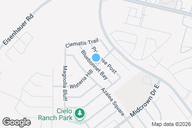 Map image of the property - 7402 Bluebonnet Bay