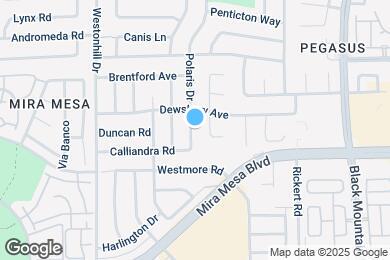 Map image of the property - 10921 Polaris Dr