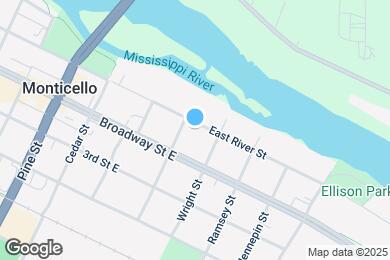 Map image of the property - 406 E River St
