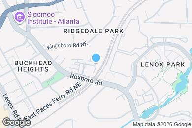 Map image of the property - 3655 E Paces Walk