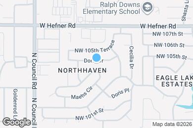 Map image of the property - 7728 Doris Dr