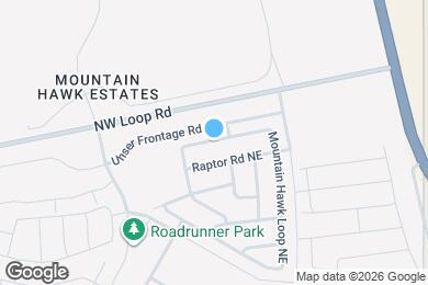 Map image of the property - 6580 Mountain Hawk Loop NE