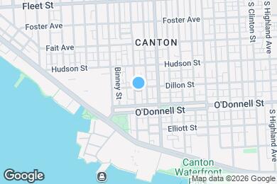 Map image of the property - 1005 S Kenwood Ave