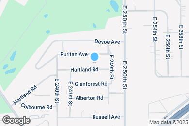 Map image of the property - 24501 Hartland Rd
