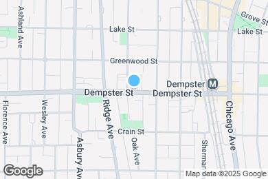 Map image of the property - 1031 Dempster St