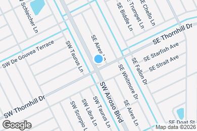Map image of the property - 1881 SE Airoso Blvd