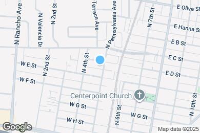 Map image of the property - 667 N Pennsylvania Ave