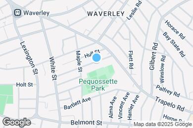 Map image of the property - 34 Walnut St