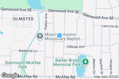 Map image of the property - 2238 Brunswick Ave SE