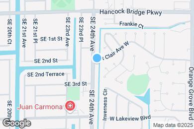 Map image of the property - 209 SE 24th Ave
