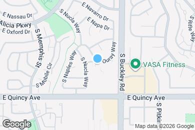 Map image of the property - 4184 S Ouray Way