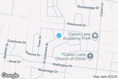 Map image of the property - 1195 St Andrews Dr