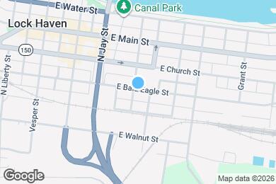 Map image of the property - 364 E Bald Eagle St