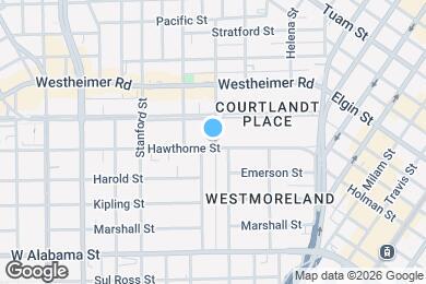 Map image of the property - 518 Hawthorne St