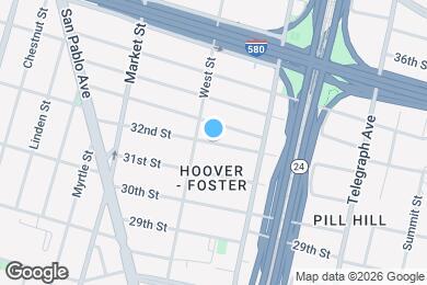 Map image of the property - 709 32nd St