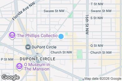 Map image of the property - 1744 Corcoran St NW