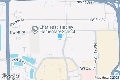 Map image of the property - 8253 NW 5th Ter