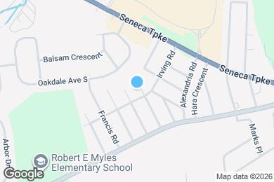 Map image of the property - 19 Geraldine Ave