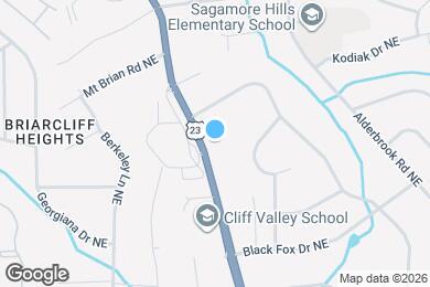 Map image of the property - 2511 Clairmont Rd NE