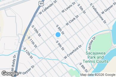 Map image of the property - 315 S 9th St