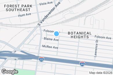 Map image of the property - 4209 Blaine Ave