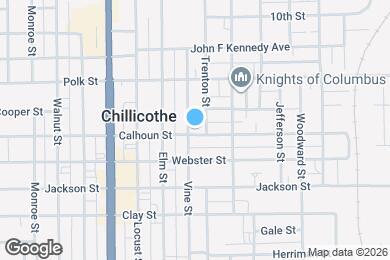 Map image of the property - 437 Calhoun St