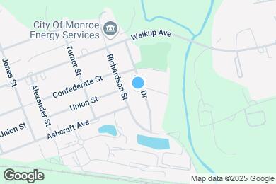 Map image of the property - 303 Alda Dr